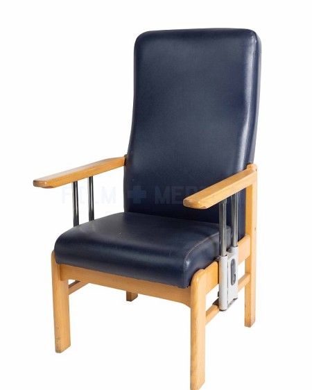 Blue High Back Visitor Chair 